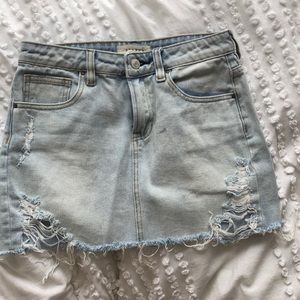 Light blue Jean skirt